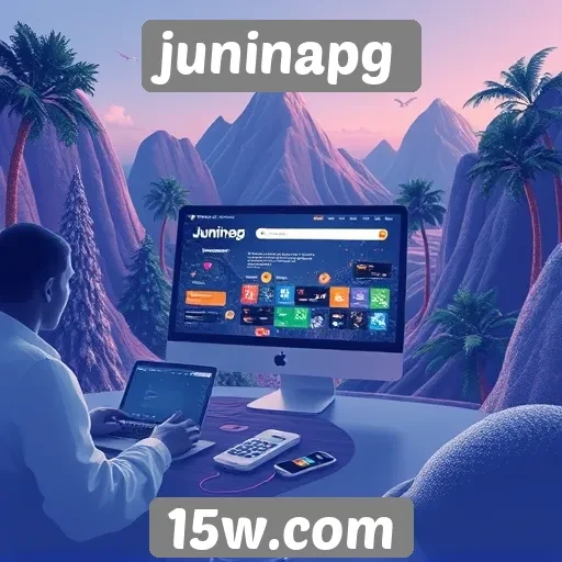 futurismo e tendências no desenvolvimento do site juninapg