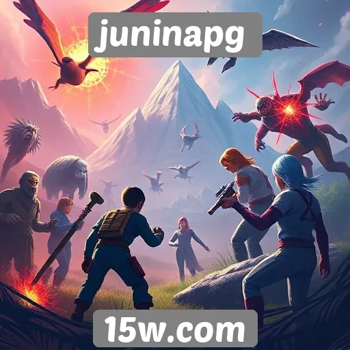 plataforma juninapg destaca diversidade de jogos